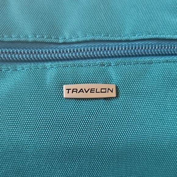 Travelon Teal Crossbody Bag - Picture 2 of 7